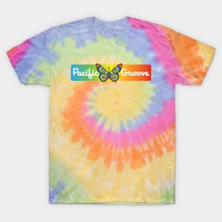 Pacific Grove California Tie Dye Groove Rainbow T-Shirt